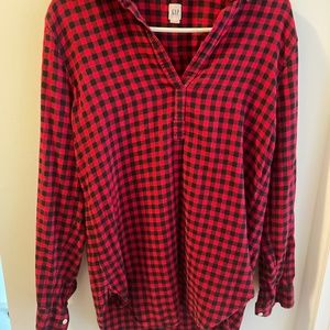 COPY - GAP Buffalo Plaid Tunic